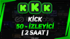 [2 SAAT] KİCK CANLI YAYIN 50 İZLEYİCİ