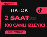 ⭐[2 SAAT] TİKTOK 100 CANLI İZLEYİCİ⭐