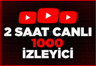 ⭐2 Saat Youtube 1000 CANLI İZLEYİCİ ⭐