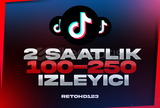 ⭐ 2 SAATLİK ⭐ 100-250 Tiktok Canlı İzleyici