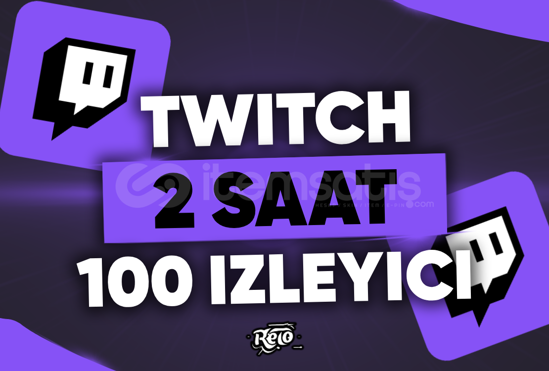 ⭐ 2 SAATLİK ⭐ 100 İZLEYİCi TWITCH ⭐ ⭐ 2 SAATLİK ⭐ 100 İZLEYİCi TWITCH ⭐