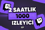 ⭐ 2 SAATLİK ⭐ 1000 İZLEYİCi TWITCH ⭐
