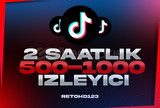 ⭐ 2 SAATLİK ⭐ 500-1000 Tiktok Canlı İzleyici