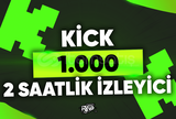 ⭐ 2 SAATLİK ⭐ AKTİF 1000 İZLEYİCİ