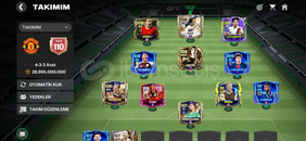 Pazarlık yapılır 110 gen fc mobile hesap