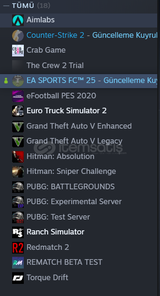2 TANE BÜYÜK OYUNLU STEAM HESABI!!