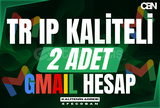 2 Tane Türkiye Ipli Gmail Hesap