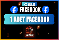2+ Yıllık 1 Adet Facebook Hesabı