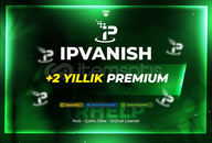 +2 Yıllık Ipvanish Premium | Garantili