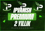 ⭐2 YILLIK IPVANISH PREMIUM HESAP/GARANTİLİ⭐