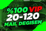 20-120 Mail değişen vip hesap