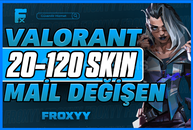 20-120 SKİN ARASI PREMİUM MAİL DEĞİŞEN HESAP