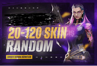 ⭐20-120 Skin Garantili Random Hesap⭐