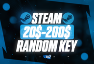 ☘️[20$ - 200$] Steam Random CD Key