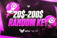☘️[20$ - 200$] Steam Random CD Key