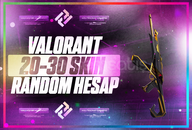 ⭐|20-30|⭐VALORANT RANDOM HESAP✨