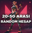 ❄️20-50 ARASI SKİNLİ RANDOM VALORANT HESABI❄️