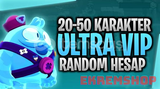 ⭐ 20-50 KARATERLİ ULTRA VIP RANDOM ⭐