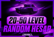 ⭐20-50 LEVEL GARANTİLİ RANDOM HESAP