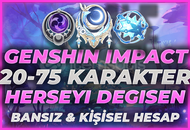 ⭐[20-75 KARAKTER] HERŞEYİ DEĞİŞEN KİŞİSEL HESP⭐