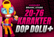 ⭐ 20-76 Karakter Garantili Brawl Stars Random