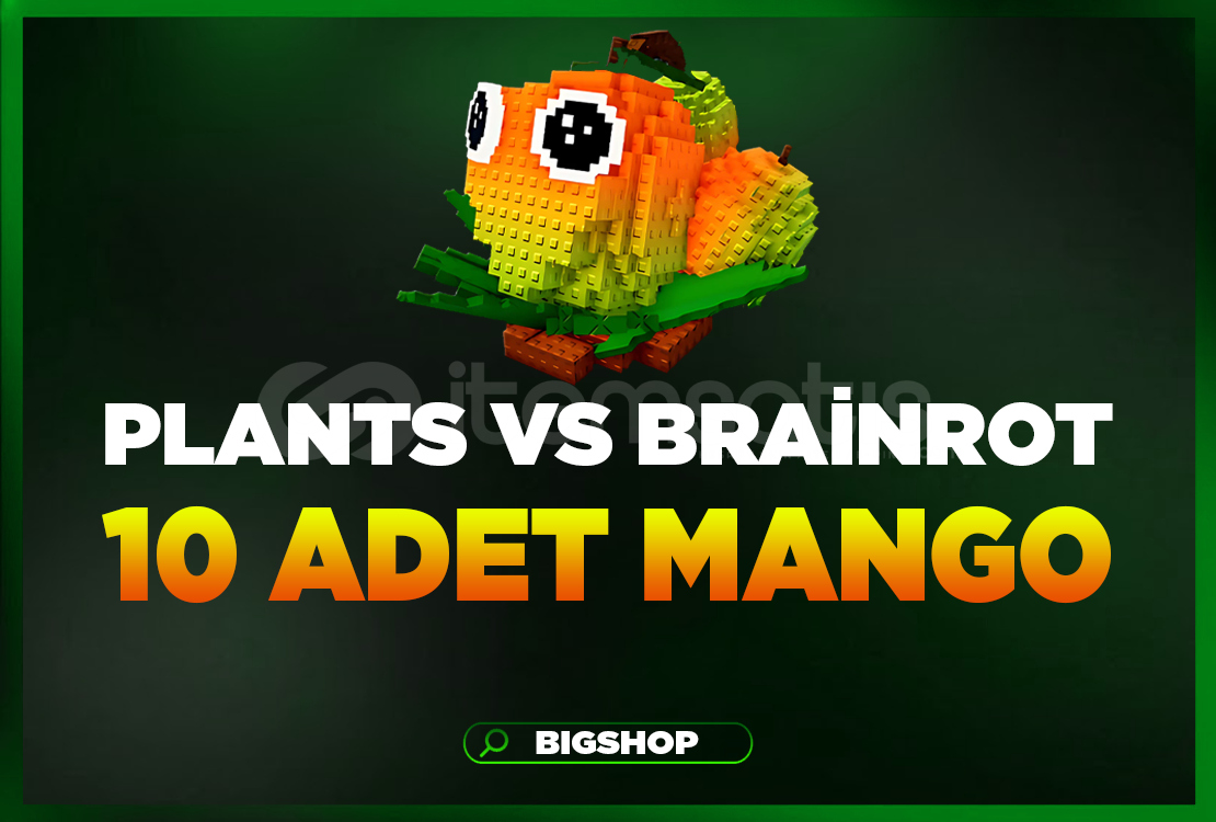 ⭐10 Adet Mango Plant VS Brainrots ⭐Hızlı⭐ ⭐10 Adet Mango Plant VS Brainrots ⭐Hızlı⭐