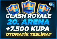 ⭐ [20. ARENA} Clash Royale +7.500 Kupa Random ⭐
