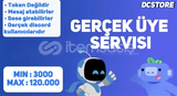 25 Bin Gerçek Üyeli Discord Sunucusu