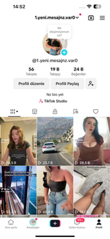 20 bin takipçili efsane tiktok hesabı acil