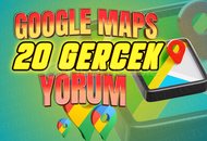 ⭐️ 20 GOOGLE MAPS 5 YILDIZ YORUM ⭐️