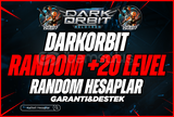 +20 LEVEL DARKORBİT RANDOM HESAP +GARANTİ