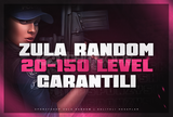 ⭐+20 LEVEL GARANTİLİ ZULA RANDOM⭐