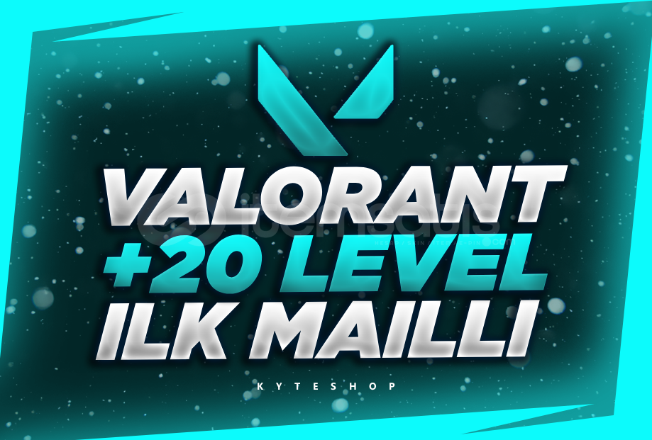 TR İLK MAİLLİ 20 LEVEL VALORANT HESABI TR İLK MAİLLİ 20 LEVEL VALORANT HESABI