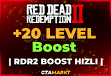 ⭐️+20 Level RDR2 Online Boost⭐️