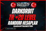 +20 LEVEL TÜRK SUNUCU RANDOM HESAP +GARANTİ