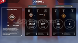 20 Level Unranked Elle Kasılmış Hesap