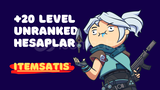 ⭐ MAİLLİ RANKED READY 20 LEVEL HESAP ⭐