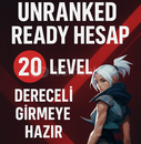 20 Level Unranked Ready Hesaplar 20 Level Unranked Ready Hesaplar