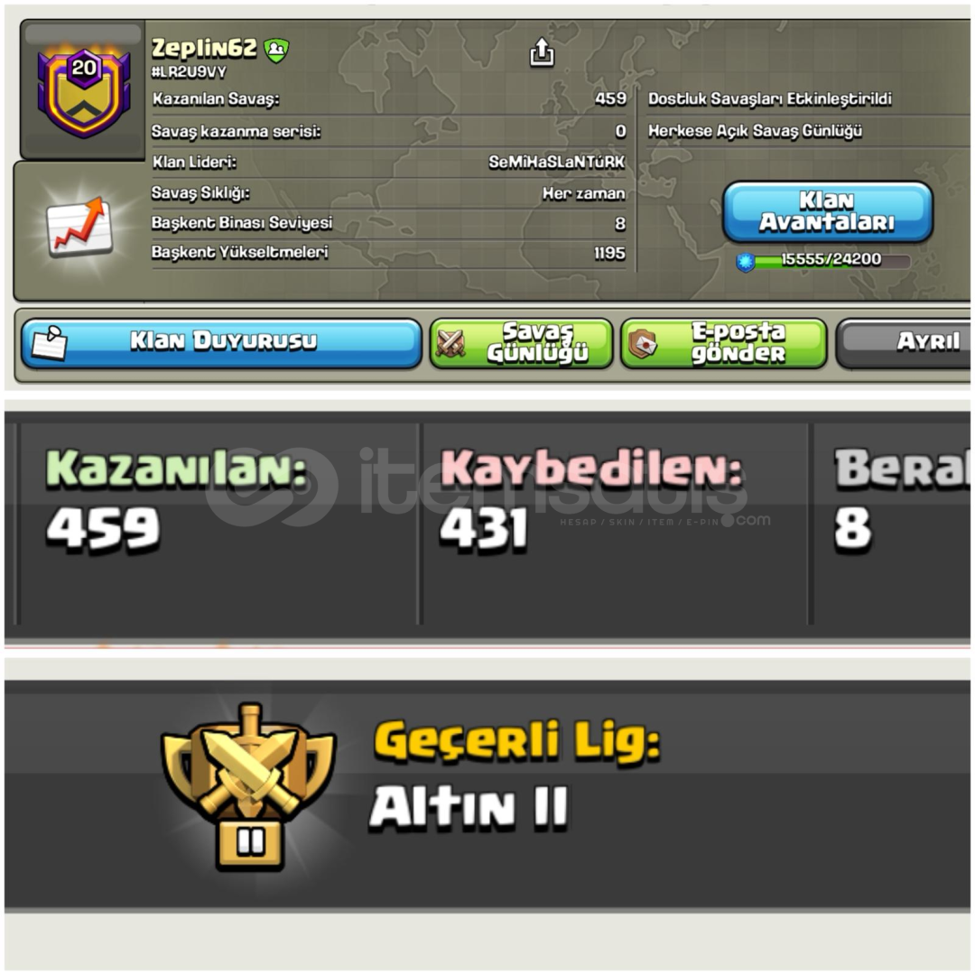 20 LEVEL⚡️ZEPLİN62 İSİMLİ YÜKSEK LEVEL KLAN 20 LEVEL⚡️ZEPLİN62 İSİMLİ YÜKSEK LEVEL KLAN
