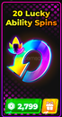 20 Lucky Ability Spins | Volleyball Legends