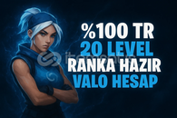 20 lvl fresh high mmr hesap
