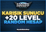 ⭐20 LVL Garanti Darkorbit Random +GARANTİ⭐