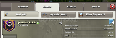 20LVL KLAN +15TH HESAP İKİSİ BİR ARADA!