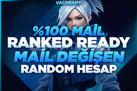 20+lvl Random Hesaplar Mail Değişen VALORANT