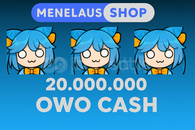 20 MİLYON OWO CASH HIZLI TESLİMAT (BOTSUZ)