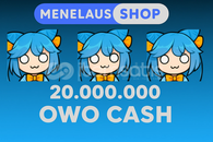 20 MİLYON OWO CASH HIZLI TESLİMAT(BOTSUZ)