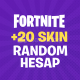 +20 Skin Random Hesap