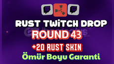 ✅[20 Skin]✨ Round 43 Rust Twitch Drop✨