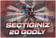 MM2✅ 20 TANE SEÇTİĞİNİZ GODLY ✅
