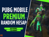⭐PREMIUM PUBG MOBILE Random Hesap⭐